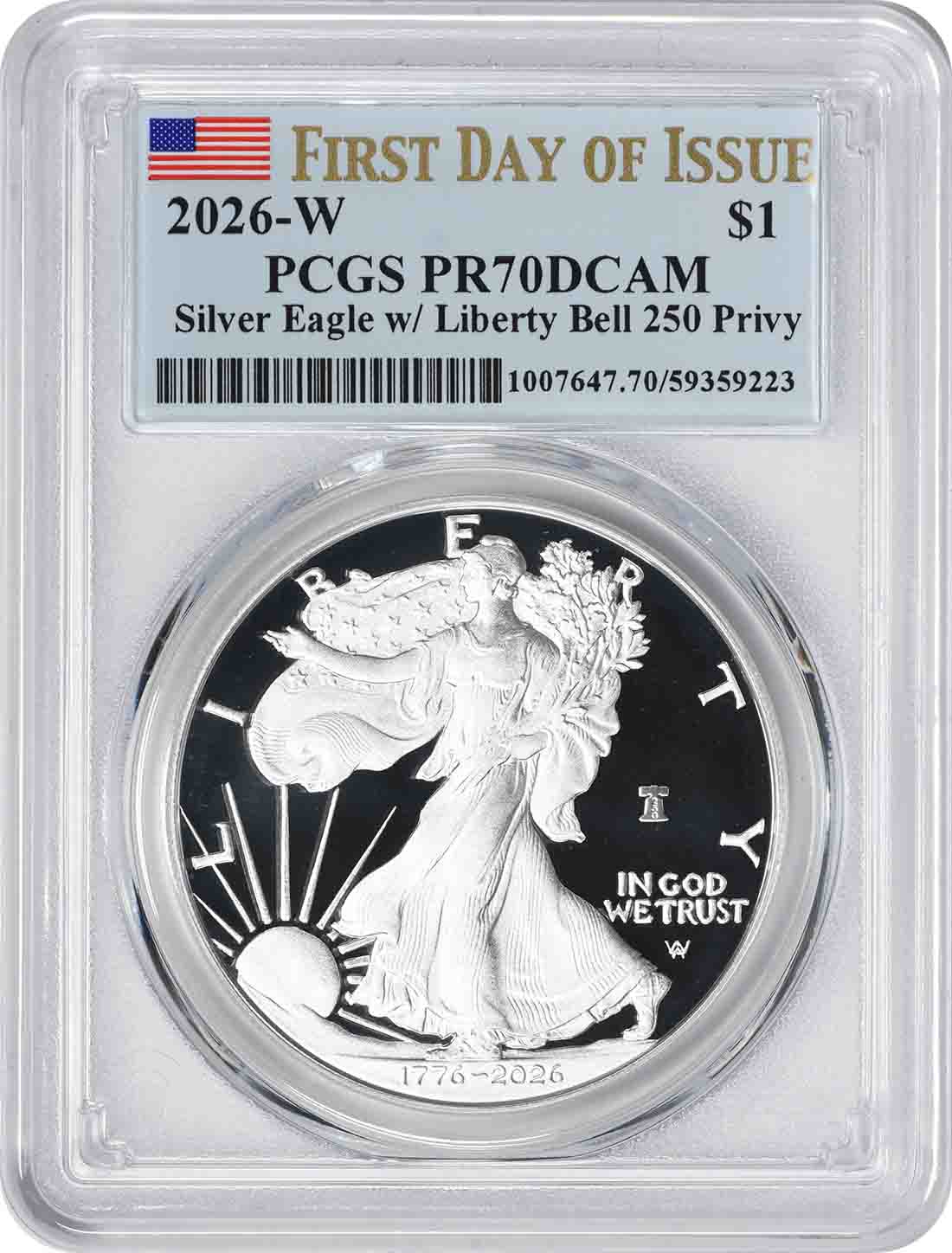 2026 $1 American Silver Eagles