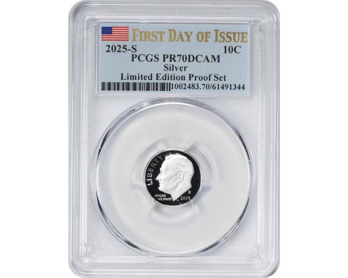 2025 Limited Edition Silver Proof Set Coins