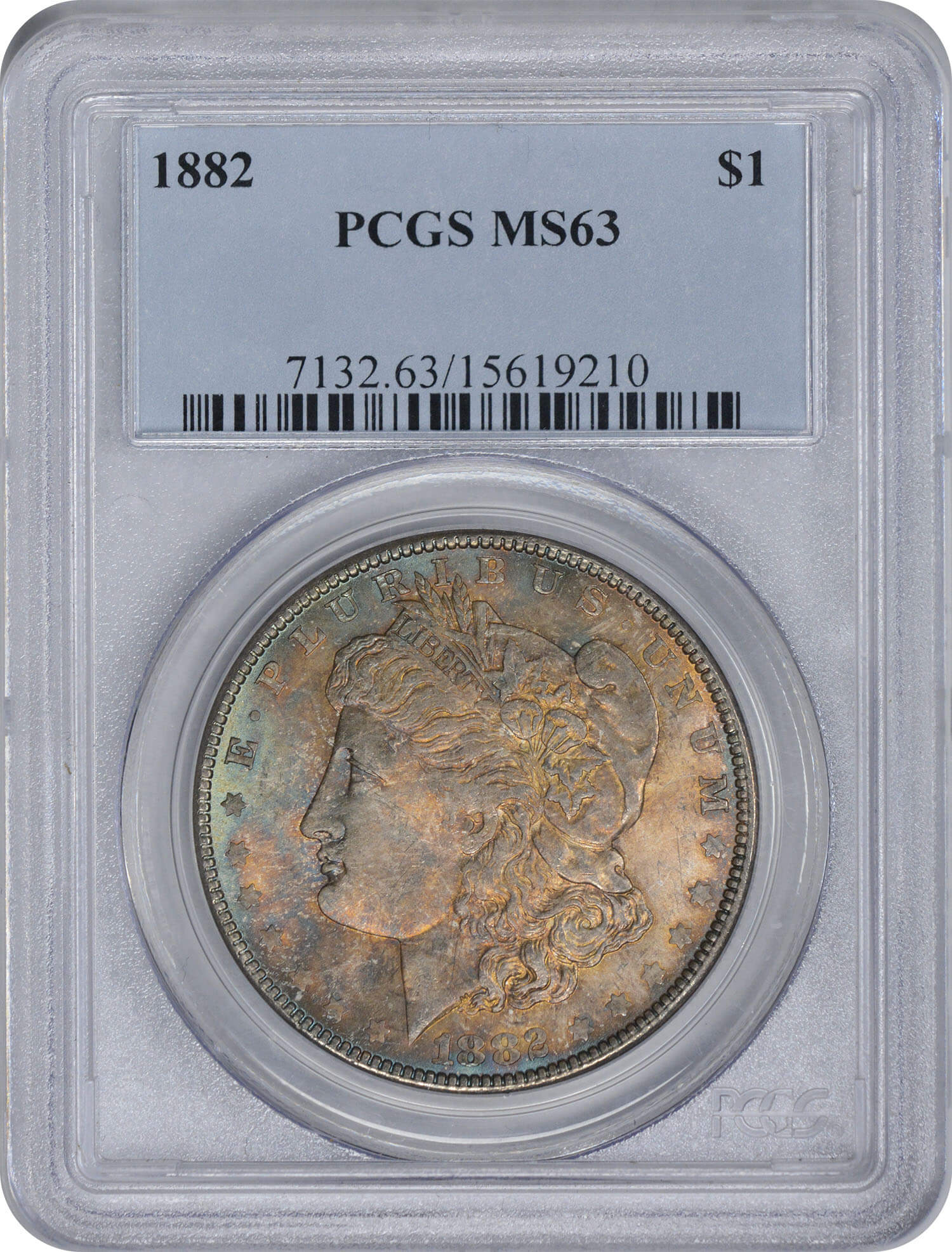 Toned Morgan Dollars