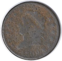 1809 Large Cent AG Uncertified #118
