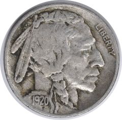 1920-S Buffalo Nickel VF Uncertified #1144