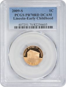 2009-S Lincoln Cent PR70RD DCAM Early Childhood PCGS