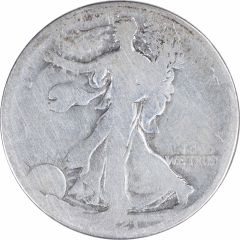 1921-D Walking Liberty Silver Half Dollar AG Uncertified #1133