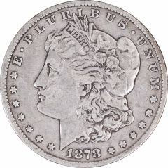 1878-CC Morgan Silver Dollar VF Uncertified #243