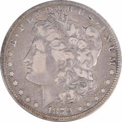 1879-CC Morgan Silver Dollar F Uncertified #249