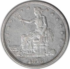1878-S Trade Silver Dollar EF Uncertified #157
