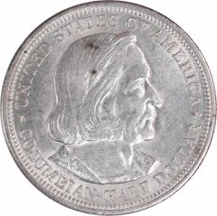 Columbian Commemorative Silver Half Dollar 1893 MS60 Uncertified