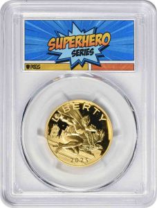 2025-W $50 DC Comics - Batman 1/2 oz Au Gold Coin PR69DCAM First Strike PCGS