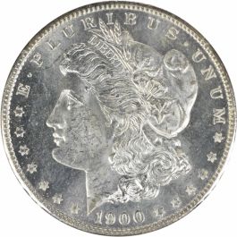 1900-O VAM 15 Morgan Silver Dollar Doubled Stars MS63 Uncertified #916