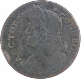 Unreadable Date Connecticut Bust Left AG Uncertified