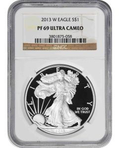 2013-W $1 American Silver Eagle PF69UCAM NGC
