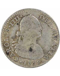 1808 TH Mexico 1 Real KM81 VF Uncertified #906