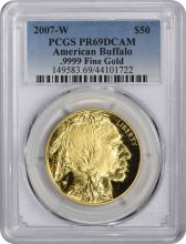 2007-W $50 American Gold Buffalo PR69DCAM PCGS
