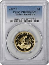 2009-S Sacagawea Dollar PR70DCAM PCGS