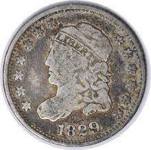1829 Bust Silver Half Dime F Uncertified #1253
