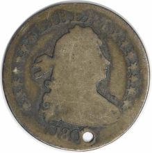1805 Bust Silver Quarter AG (Hole) Uncertified #253