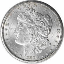 1878-CC Morgan Silver Dollar MS60 Uncertified #252