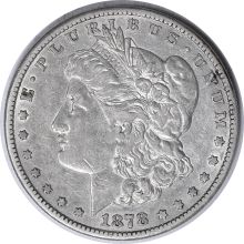 1878-CC Morgan Silver Dollar VF Uncertified #941