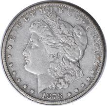 1878-CC Morgan Silver Dollar VF Uncertified #947