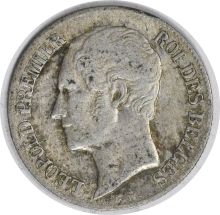 1852 Periods Belgium 20 Centimes VF KM19 Uncertified #1047