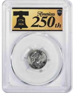 2026-D Emerging Liberty Dime MS66 First Strike PCGS (250th Anniversary Label)