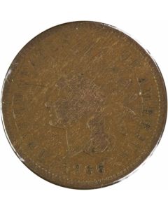 1866 Indian Cent G Uncertified #1133