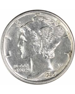 1926-D Mercury Silver Dime MS60 Uncertified #254