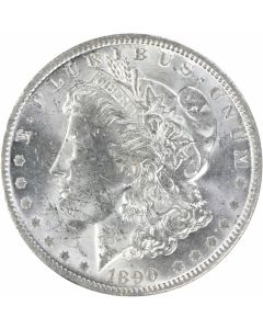 1890-O Morgan Silver Dollar MS60 Uncertified #1138