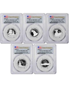 2026-S Semiquincentennial Silver Quarter Set PR70DCAM First Strike PCGS