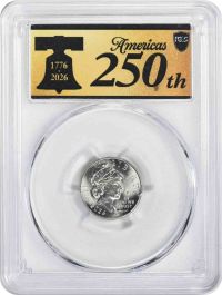 2026-P Emerging Liberty Dime MS65 First Strike PCGS (250th