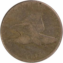 1857 Flying Eagle Cent AG Uncertified