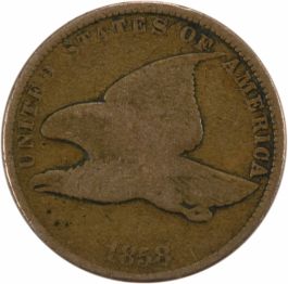 1857 Flying Eagle Cent G Uncertified