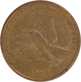 1857 Flying Eagle Cent EF Uncertified #156