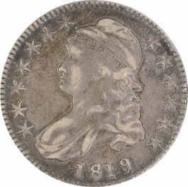 1819/8 Bust Silver Half Dollar VF Uncertified #133
