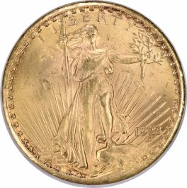1928 $20 Gold St. Gaudens MS63 Uncertified #103