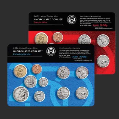 2026 Uncirculated Coin Set: A Field Guide to the P and D Coins