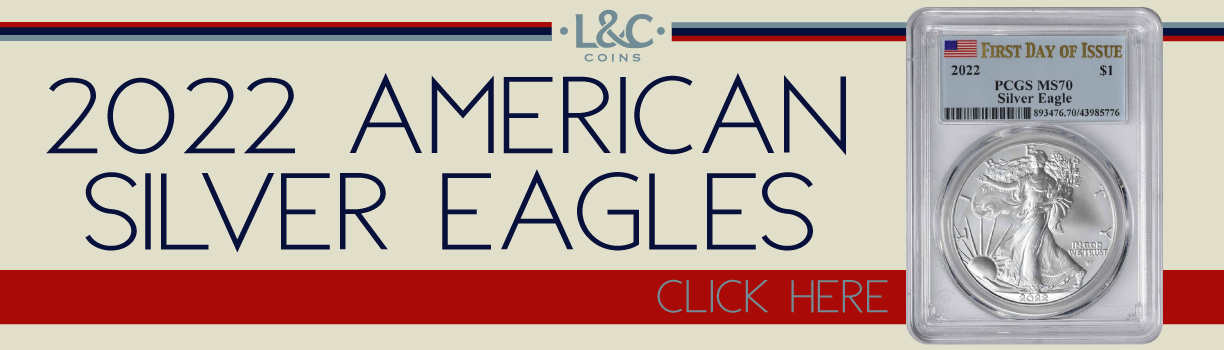 2022 Mint State American Silver Eagles