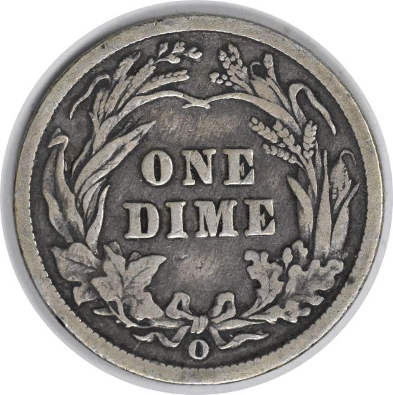 1900 o barber dime reverse