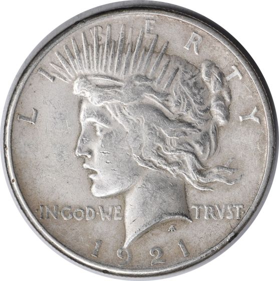 1921 silver Peace Dollar